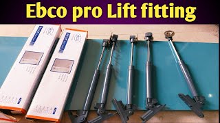सॉफ्ट क्लोज प्रेसर फिटिंग सीखे जल्दी से Ebco pro lift fitting