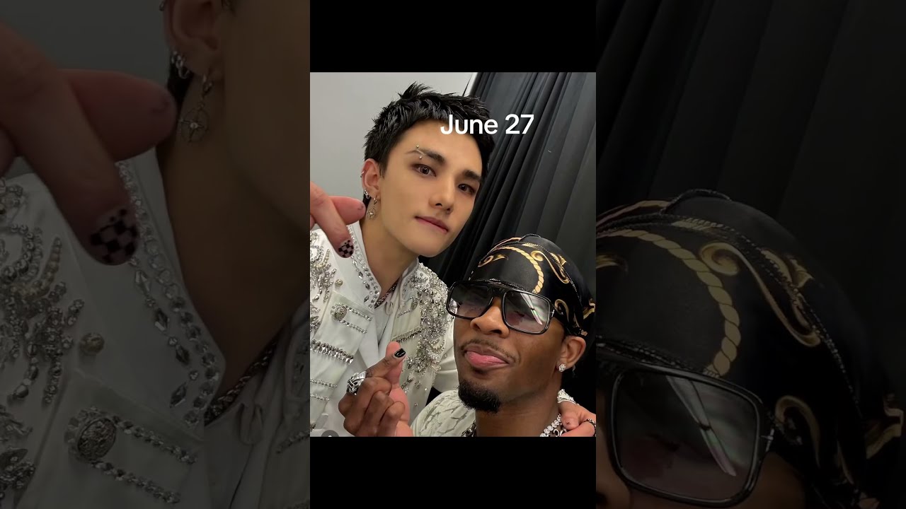 I knew it finally my 2 fav artist together #straykids #d4vd #hyunjin #stay