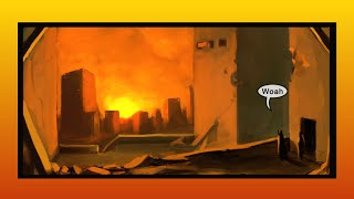 World Burning Gone With The Blastwave Comic Dub