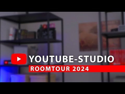 YouTube-Studio-Tour 2024: So produziere ich meine Videos!
