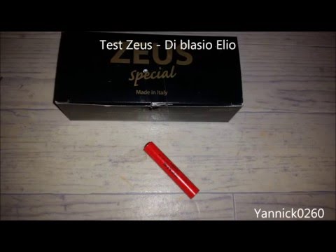 P1 - Petard friction - Di Blasio ZEUS Special 20 pièces Diblasio