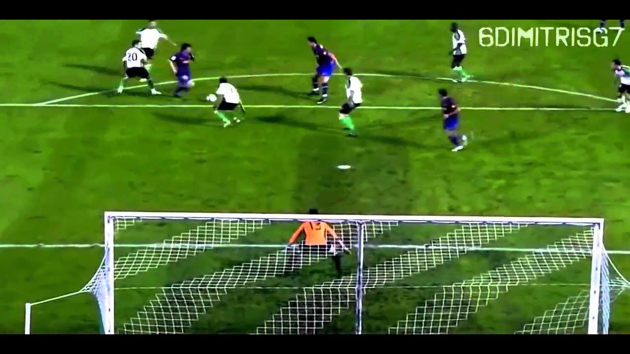 los 10 mejores goles de Messi - YouTube