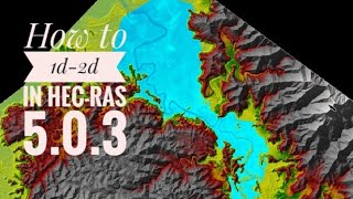 How to 1D-2d in Hec-ras 5.0.3
