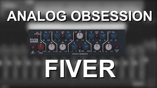 Analog Obsession Fiver - FREE five bands equalizer with low and high shelf filters DEMO