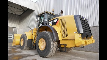 Demonstration video Caterpillar 980K wheel loader
