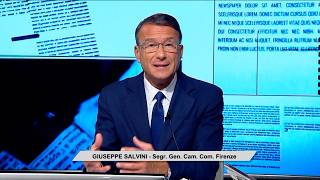 Ospite di "DieciMinuti" il Segretario Generale della Cam. di Commercio di Firenze Giuseppe Salvini.