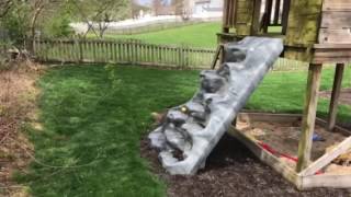 Logan and Layla Easter egg hunt 2017