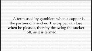 THROWING OFF Meaning - The Secret Language of Rogues