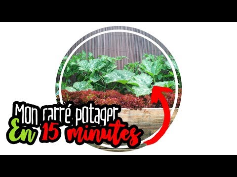 🌿PERMACULTURE : Carré potager en 15 min auto-fertile