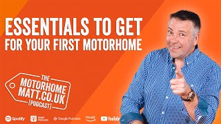 Essentials to get for your first motorhome holiday