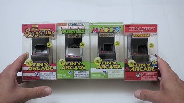 More Retro Tiny Playable Game Cabinet