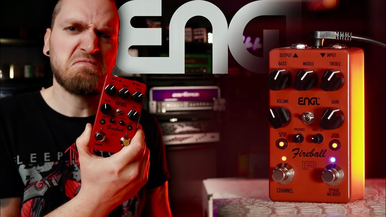 Fireball IR preamp pedal (EP635) プリアンプ ENGL EP635 Fireball IR Pedal - ENGL Amplification