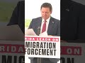 Florida Gov. Ron Desantis discusses mission of Alligator Alcatraz