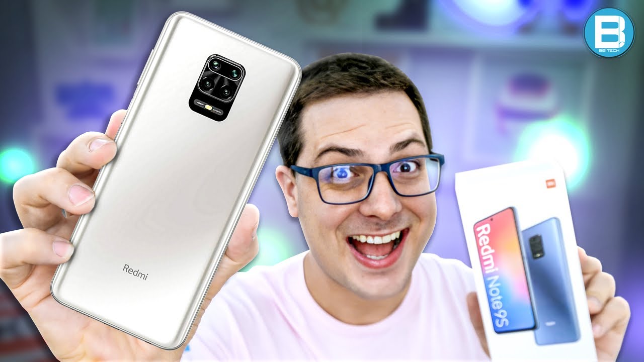 REDMI NOTE 9S - UNBOXING!  O MAIS QUERIDO da XIAOMI de CARA NOVA!