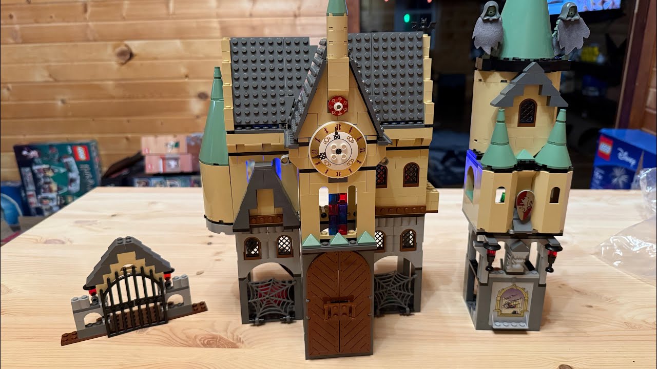 Lego Harry Potter set 31-Hogwarts Castle 4757 - YouTube