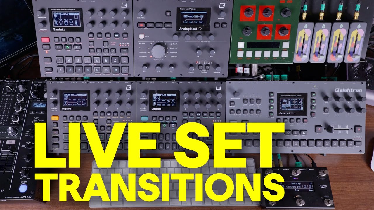 Dawless Live Sets: How I Navigate & Transition [Octatrack Looper, Bridge6 & DJ Mixer]