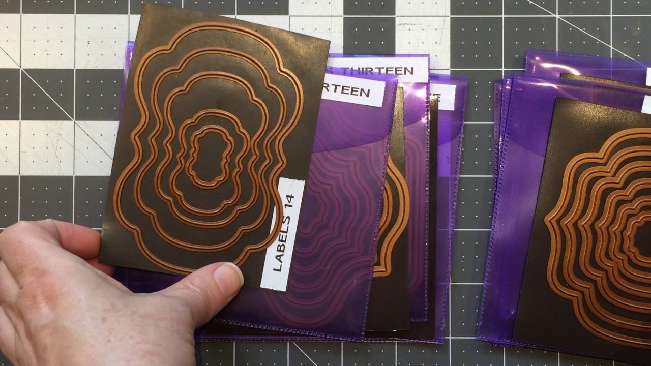 ***SOLD***Destash *FOR SALE* Spellbinders Nestabilities Labels