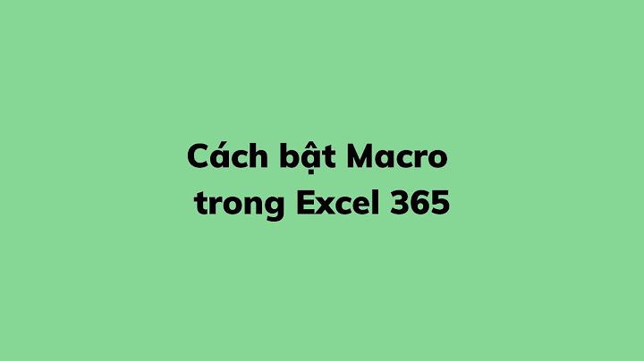 Hướng dẫn cách bỏ macro trong file excel của webmykhang.vn