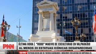 ÚLTIMA HORA - DESAPARECEN ESTATUAS DEL MONUMENTO A LOS HÉROES DE IQUIQUE DE VALPARAÍSO, ENTRE OTRAS 