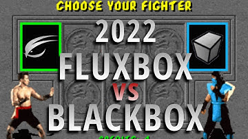 Fluxbox vs Blackbox 2022
