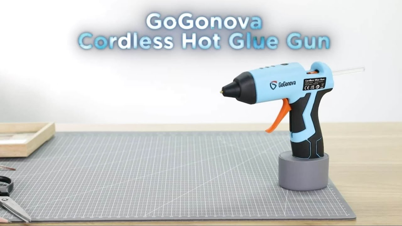 GoGonova Cordless Hot Glue Gun 