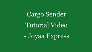 Sender tutorial video with hindi audio - Joyaa Express screenshot 5