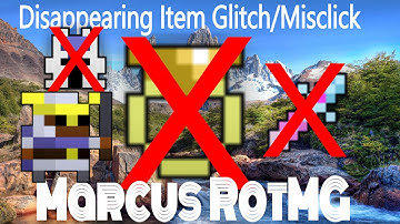 DISAPPEARING/LOST ITEM GLITCH/MISCLICK (RotMG)