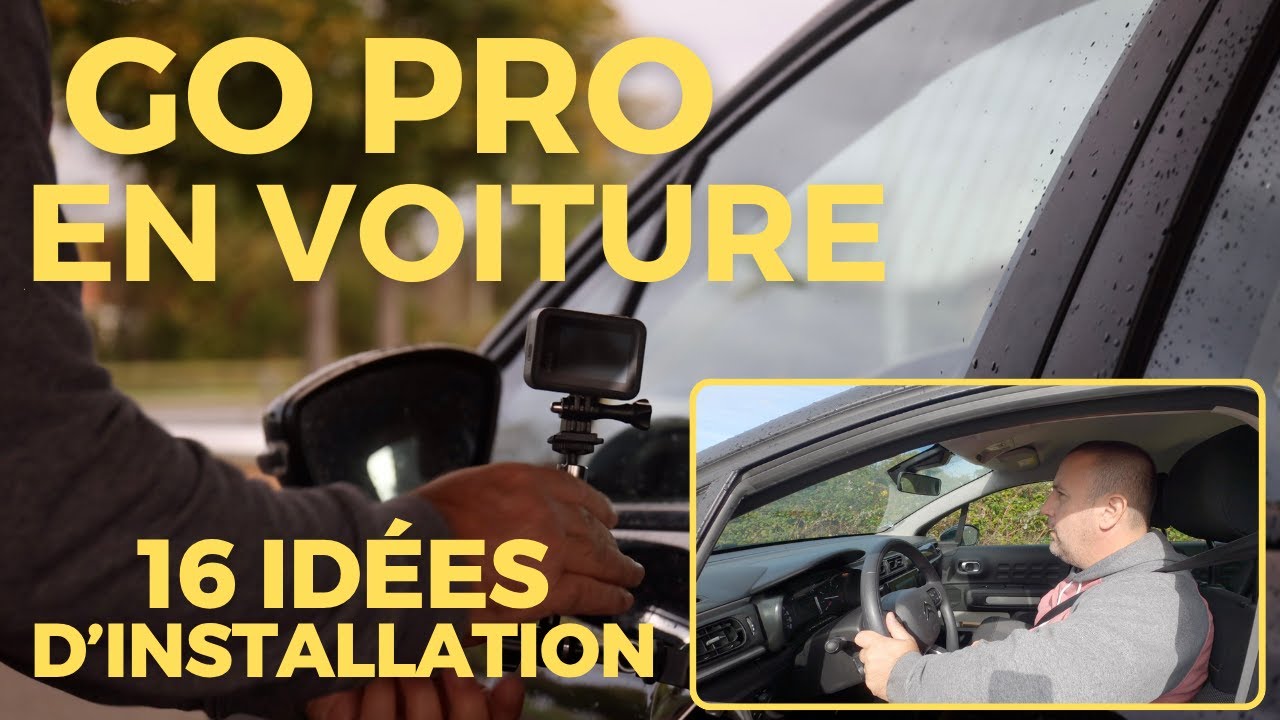 16 façons Façons de MONTER UNE GOPRO sur Votre Voiture ! - YouTube