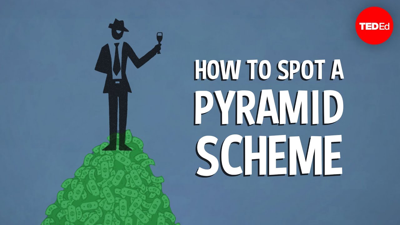 ⁣How to spot a pyramid scheme - Stacie Bosley