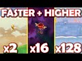 What if every level made Mario faster and jump higher? [World Bowser + Great Tower of Bowserland]