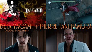 Judgment Mods Showcase Beta Yagami Model & Moveset Pierre Taki Hamura