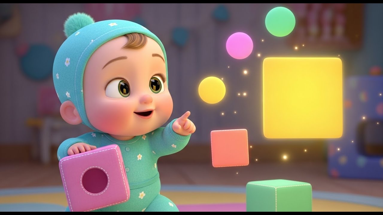 Learning Shapes Fun Up 🔺🔵🎶 Fun Educational Song for Kids | Playtime Adventure