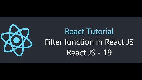Array Filter in React JS - 19