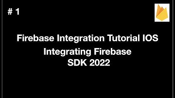Firebase Tutorial | Firebase Tutorial Swift 5 | Firebase Integration IOS