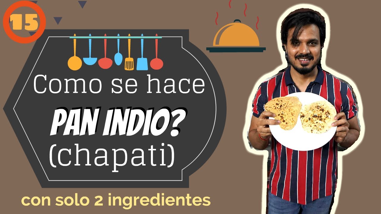 Como se hace Pan Indio? Receta de hacer chapati #chapati #comosehacechapati #nan  #paratha
