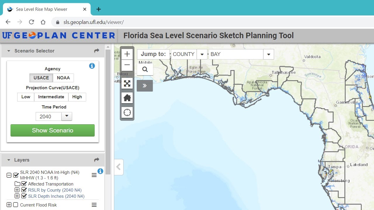 Overview (Sea Level Scenario Sketch Planning Tool) - YouTube