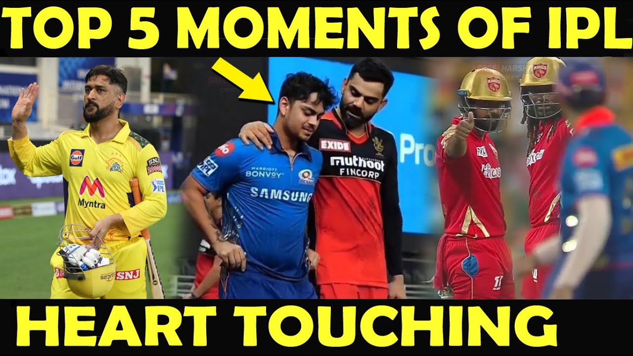 IPL 2021 Final : TOP 5 Heart Touching Moments | Respect | Emotions | Sportsmanship | FairPlay