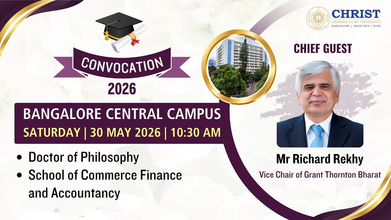 Convocation 2026 | BCC May 30, 2026 10.30.00 AM