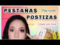 💕COMO APLICAR PESTAÑAS POSTIZAS PASO A PASO * TIPS SOBRE LAS PESTAÑAS | Julieta Joy