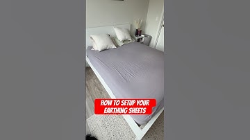 Grounding Sheets Setup in Under 60 Seconds! #grounding #home