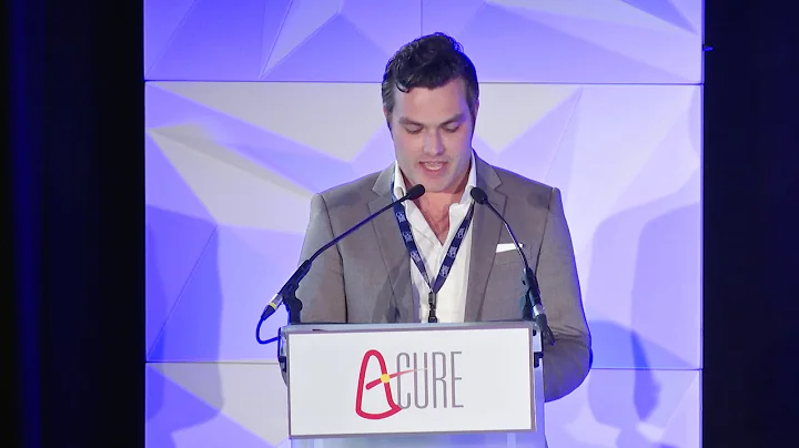 Dr. Alexander Bernhardt speaking at the 2019 A-CUR...