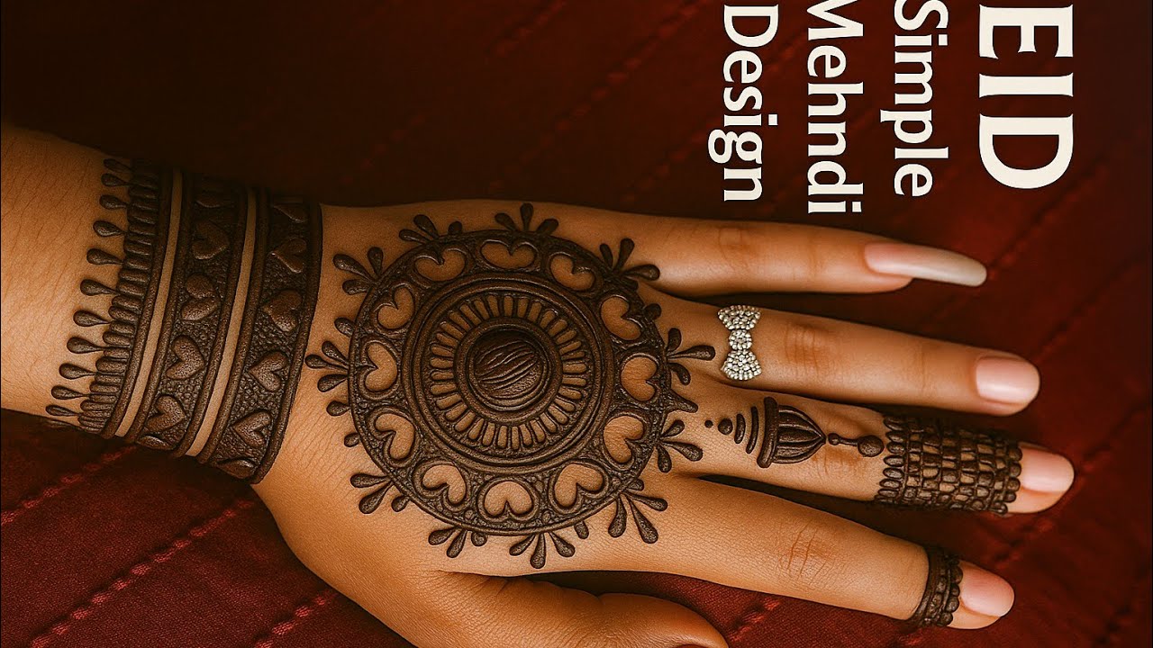 Very easy and beautifulNew back hand Bridal style Mehndi digine #🥰2025 ...