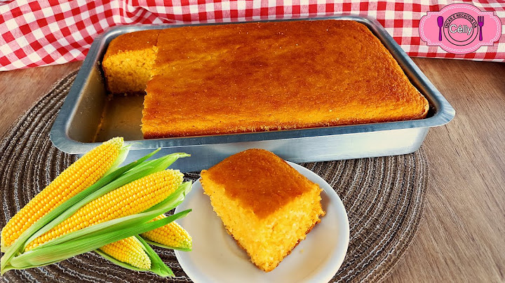 BOLO DE MILHO VERDE FOFINHO