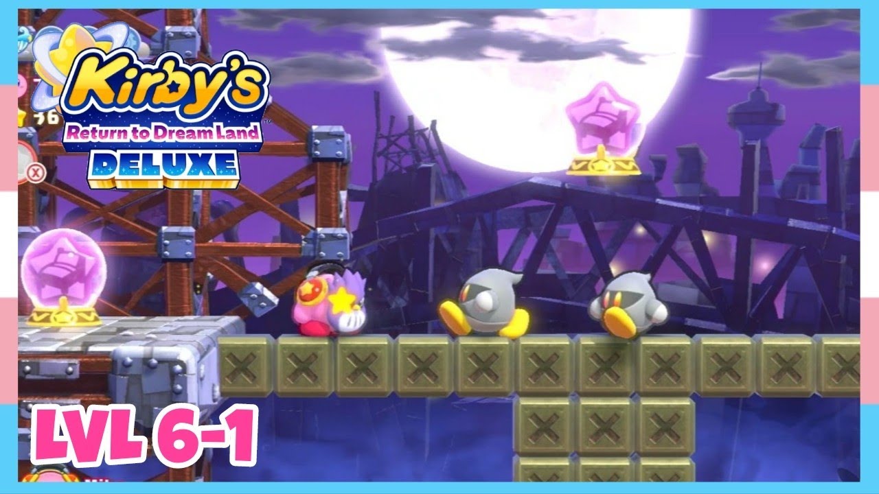 *Complete Energy Spheres* Level 6 - Stage 1 Egg Engines | Kirby's Return To Dreamland Deluxe