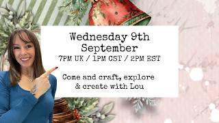 Crafting with TEXT{ures} LIVE ✨
