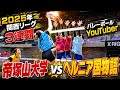 【バレーボール】関西リーグ3連覇した帝塚山大学とヘルニア国物語のガチバレー対決🔥