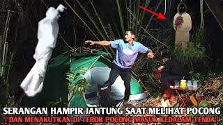 Camping horoR Ngeri brutaL Pocong Mendekat kami nekat Menantang Penuggu Hutan angker ini Terjadi