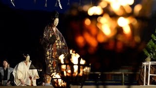 平安神宮で京都薪能