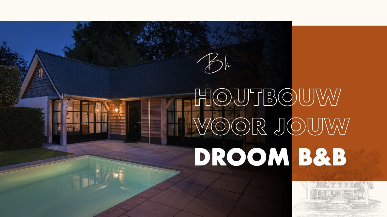 Houtbouw voor jouw droom B&B | Brouwers Houtbouw