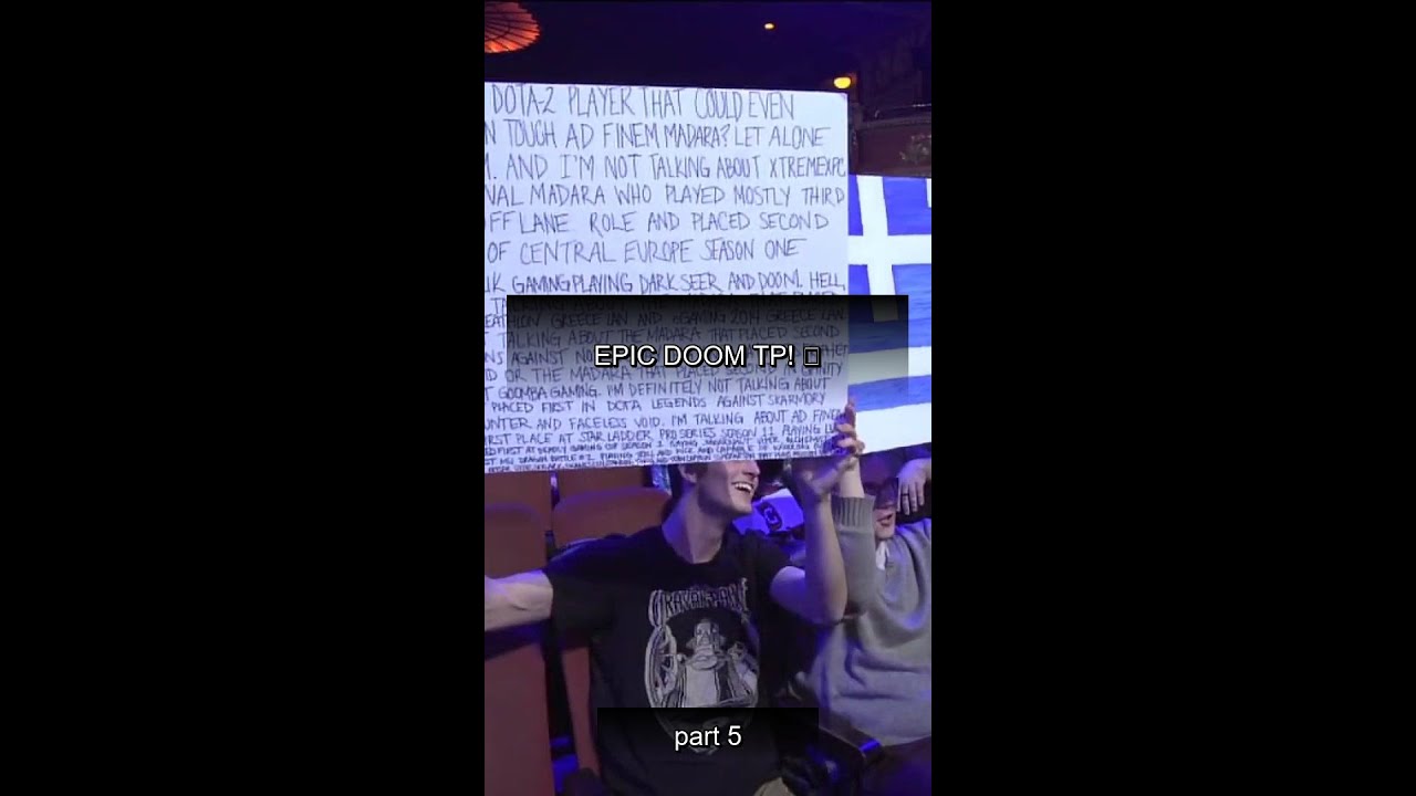 Epic Dota 2 Clutch Moments – Insane Doom TP!